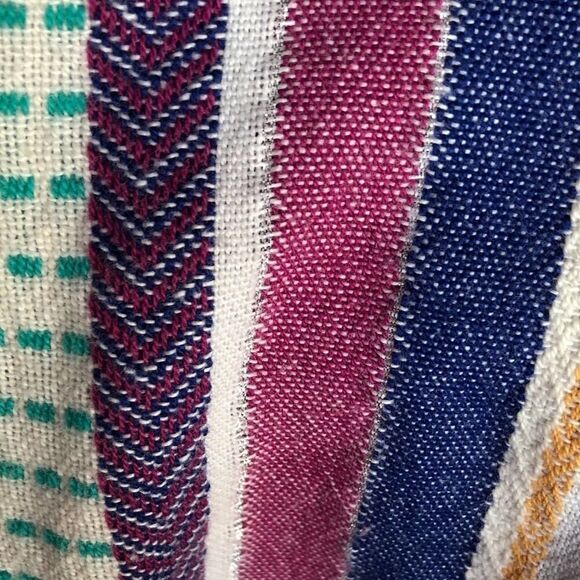 True Craft Striped Colorful Cropped Jumpsuit - Picture 6 of 13